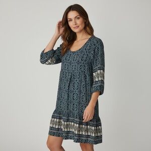 Saint‎ Marant Patterned Tunic Dress